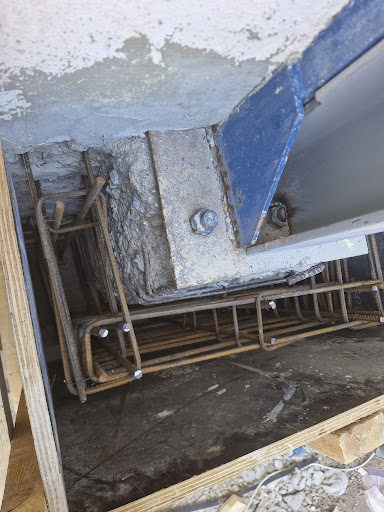 Çelik Kolon Ankraj Detay